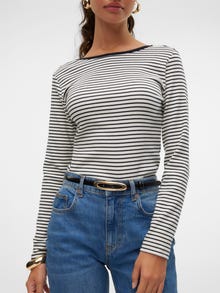 Vero Moda VMCHLOE T-skjorte -Snow White - 10314406