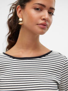 Vero Moda VMCHLOE T-Shirt -Snow White - 10314406