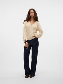 Vero Moda VMELEANOR Knit Cardigan -Birch - 10314458