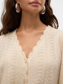 Vero Moda VMELEANOR Knit Cardigan -Birch - 10314458
