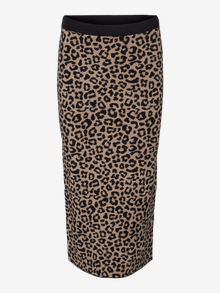 Vero Moda VMARIA High waist Long skirt -Black - 10314463