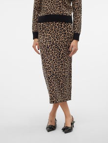 Vero Moda VMARIA High waist Long skirt -Black - 10314463