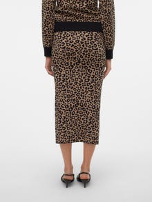 Vero Moda VMARIA High waist Long skirt -Black - 10314463