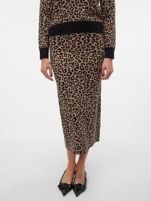 Vero Moda VMARIA High waist Long skirt -Black - 10314463