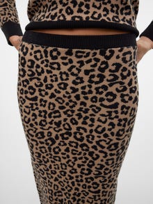 Vero Moda VMARIA High waist Long skirt -Black - 10314463