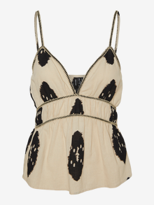Vero Moda VMCARO Topp -Humus - 10314497