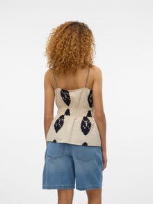 Vero Moda VMCARO Topp -Humus - 10314497