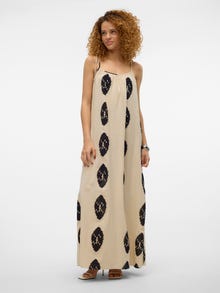 Vero Moda VMCARO Lang kjole -Humus - 10314500