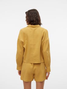Vero Moda VMRIKKE Koszula -Mustard Gold - 10314504