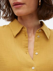 Vero Moda VMRIKKE Koszula -Mustard Gold - 10314504