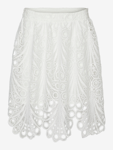 Vero Moda VMLINE High waist Skirt -Snow White - 10314520