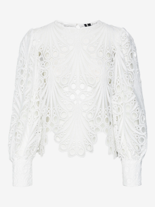 Vero Moda VMLINE Top -Snow White - 10314524