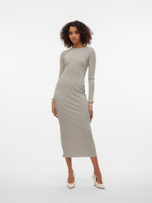 Vero Moda VMLENA Lang kjole -Birch - 10314555