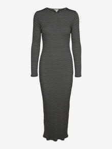 Vero Moda VMLENA Pitkä mekko -Black - 10314555