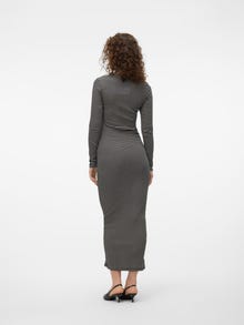 Vero Moda VMLENA Lange jurk -Black - 10314555