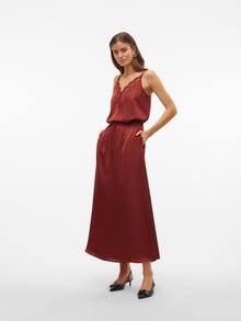 Vero Moda VMMOSIA Midi-rok -Fired Brick - 10314596