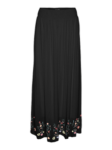 Vero Moda VMSINA Długa spódnica -Black - 10314603