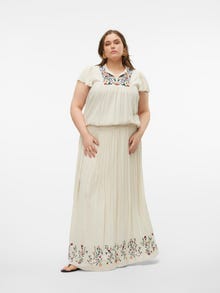 Vero Moda VMSINA Høy midje Langt skjørt -Birch - 10314603