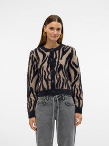Vero Moda VMVALENTINA Knit Cardigan -Black - 10314613
