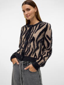 Vero Moda VMVALENTINA Strickjacke -Black - 10314613