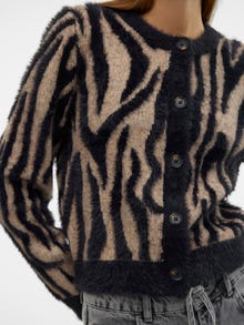 Vero Moda VMVALENTINA Knit Cardigan -Black - 10314613