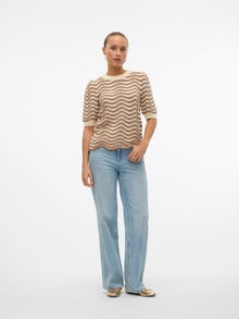 Vero Moda VMLYNETTE Pullover -Birch - 10314617