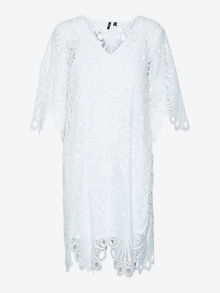 Vero Moda VMLINE Midi-jurk -Snow White - 10314741