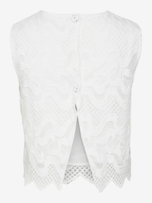 Vero Moda VMHANNE Top -Snow White - 10314750