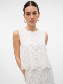 Vero Moda VMHANNE Top -Snow White - 10314750
