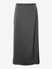 Vero Moda VMOPAULA Mid waist Midi skirt -Balsam Green - 10314767