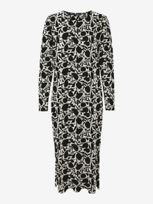 Vero Moda VMKAMA Lang kjole -Black - 10314798