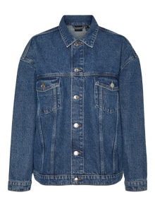 Vero Moda VMDONNIE Denim Waistcoat -Medium Blue Denim - 10314821