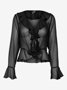 Vero Moda VMSMILLA Topp -Black - 10314829