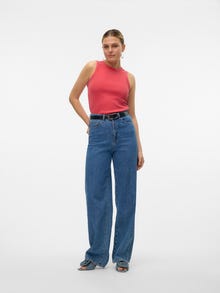 Vero Moda VMJANE Top -Tomato - 10314835