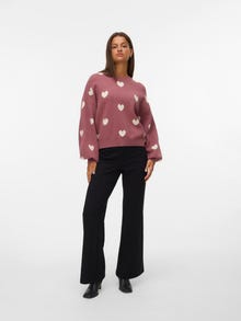 Vero Moda VMSOMEONE Pullover -Rose Brown - 10314859