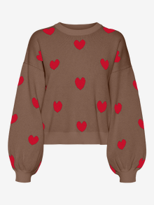 Vero Moda VMSOMEONE Pullover -Chocolate Chip - 10314859
