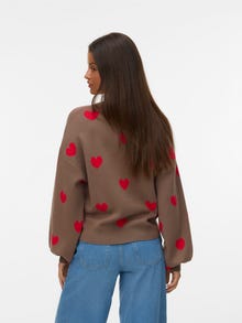 Vero Moda VMSOMEONE Pullover -Chocolate Chip - 10314859