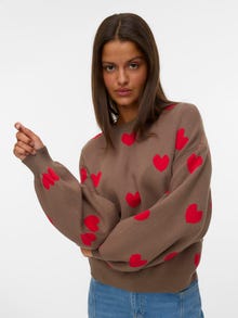 Vero Moda VMSOMEONE Pullover -Chocolate Chip - 10314859