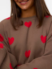 Vero Moda VMSOMEONE Pullover -Chocolate Chip - 10314859