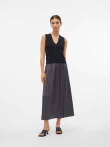 Vero Moda VMBILLIE Vita alta Gonna lunga -Asphalt - 10314904