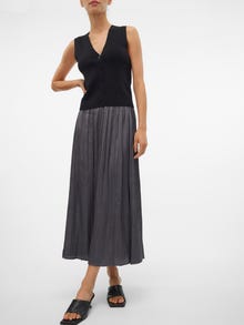 Vero Moda VMBILLIE Vita alta Gonna lunga -Asphalt - 10314904