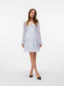 Vero Moda VMWONDA Kort kjole -Bright White - 10314933