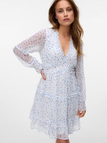 Vero Moda VMWONDA Kort kjole -Bright White - 10314933