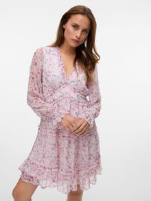 Vero Moda VMWONDA Kort kjole -Mauve Morn - 10314933
