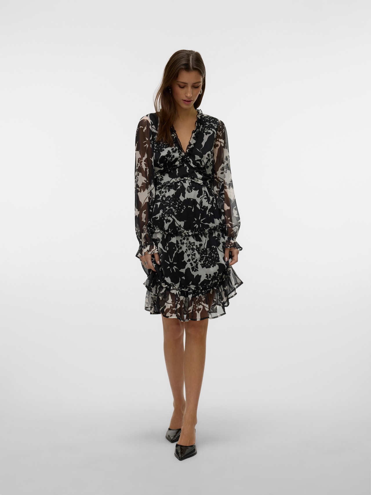 Vero Moda VMWONDA Lyhyt mekko -Black - 10314933