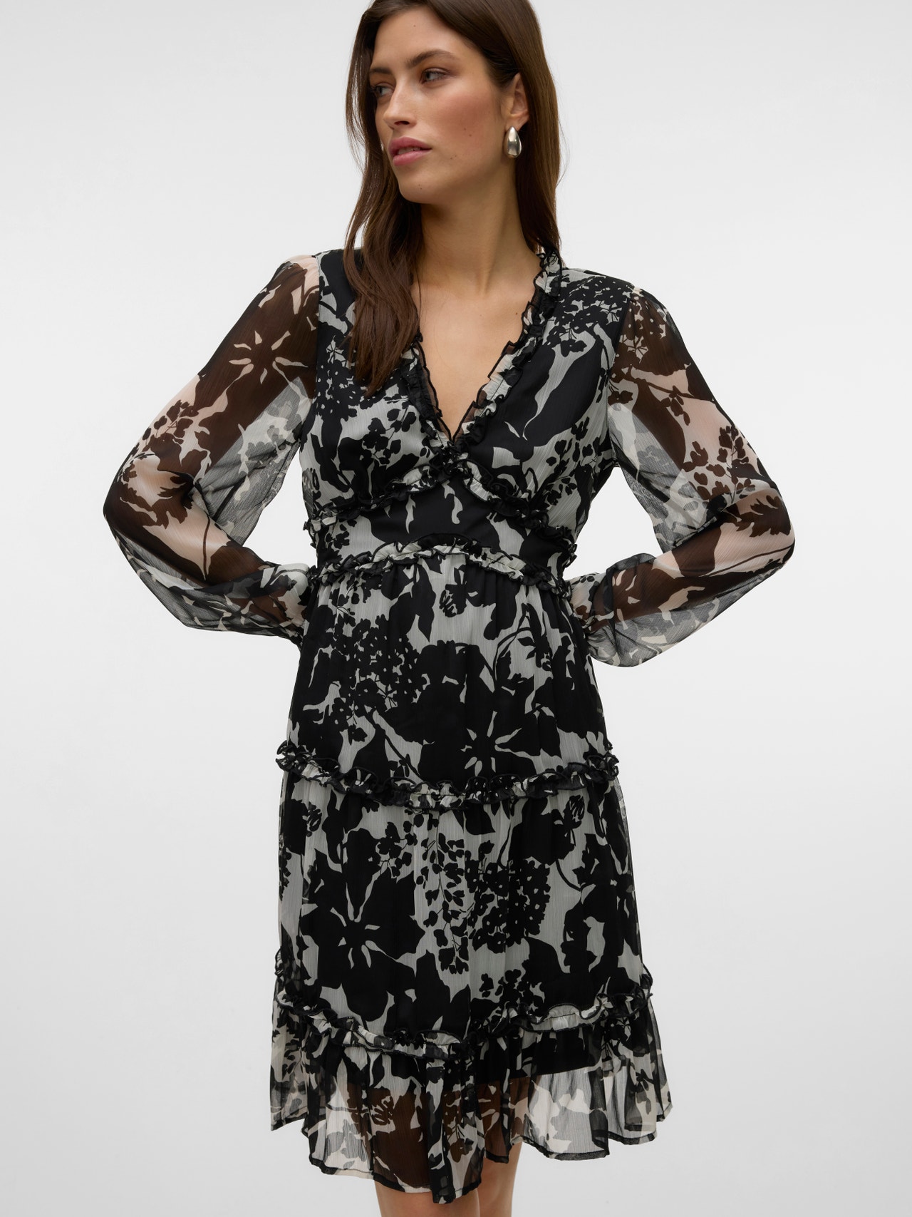 Vero Moda VMWONDA Lyhyt mekko -Black - 10314933