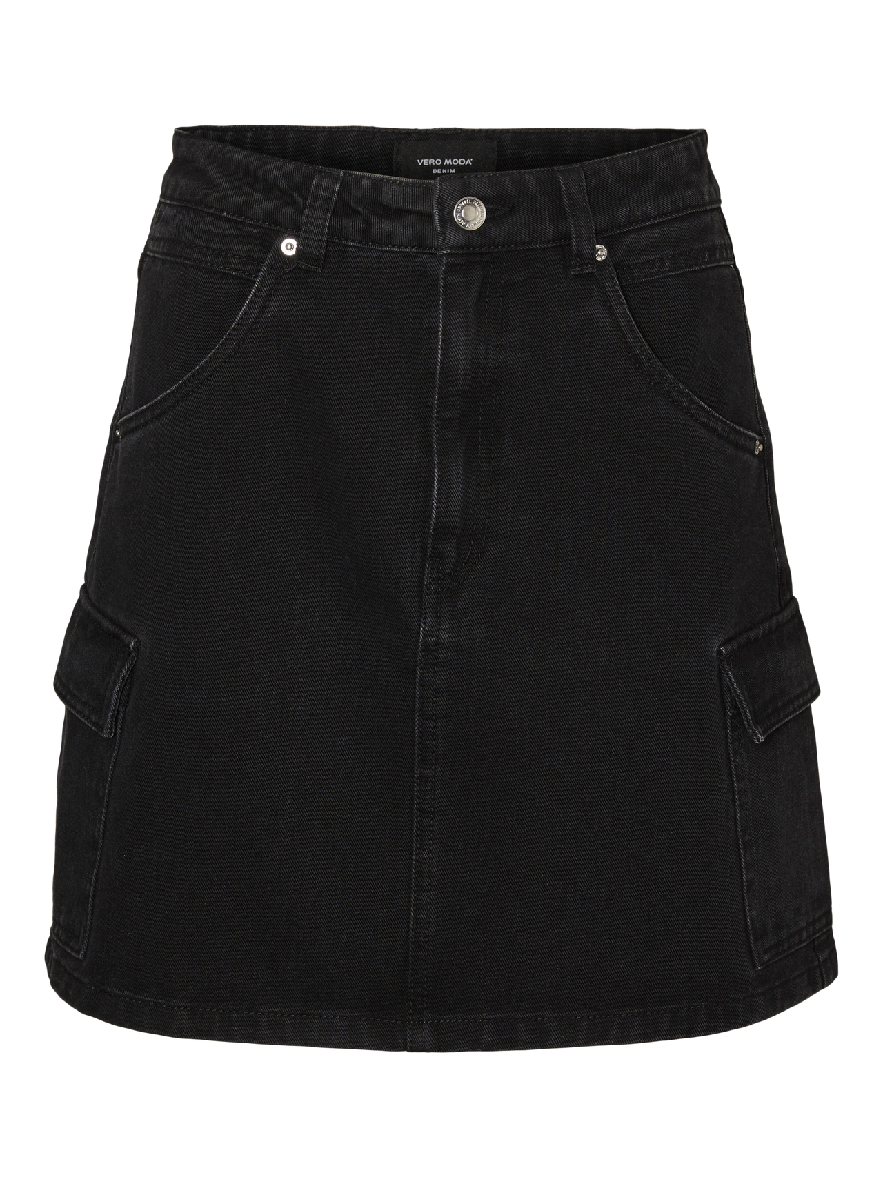 Vero Moda VMOAKLEY Short skirt -Black Denim - 10314956