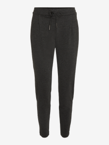 Vero Moda VMEVA Matala vyötärö Housut -Dark Grey Melange - 10314971