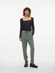 Vero Moda VMEVA Niedrige Taille Hose -Laurel Wreath - 10314971