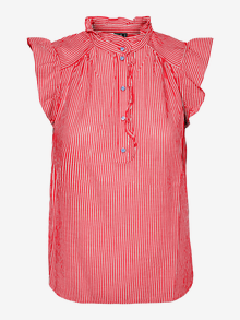 Vero Moda VMISABEL Top -Tomato - 10314988